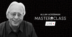 Masterclass Live - Allan Ackerman (Week 1)