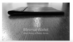 Minimal Wallet by Alan Wong & Pablo Amira (Video + PDFs)